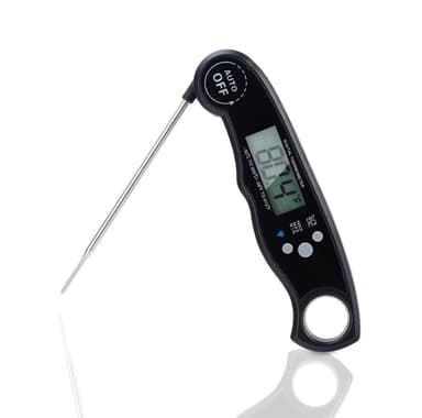 Kjøkkentermometer sammenleggbart magnetisk termometer