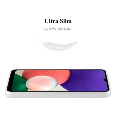 Deksel Samsung Galaxy A22 5G Case Cover (sølv)