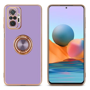 Xiaomi RedMi NOTE 10 PRO silikondeksel case (lilla)