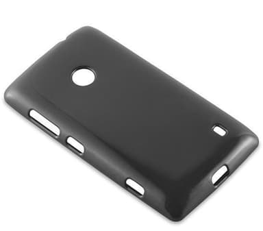 Nokia Lumia 525 silikondeksel cover (svart)
