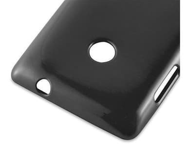 Nokia Lumia 525 silikondeksel cover (svart)