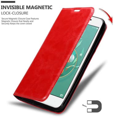 ZTE Nubia M2 LITE lommebokdeksel case (rød)