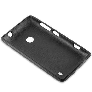 Nokia Lumia 525 silikondeksel cover (svart)