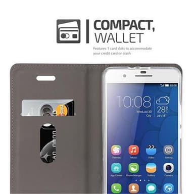 Honor 6 lommebokdeksel etui (grå)