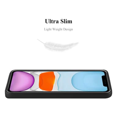 Deksel iPhone 11 Case Cover (svart)