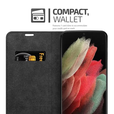 Samsung Galaxy S21 ULTRA lommebokdeksel case (rød)