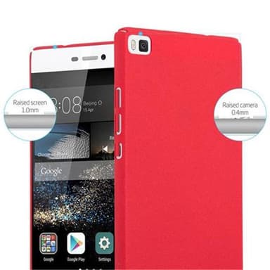 Huawei P8 Hardt Deksel Cover (rød)