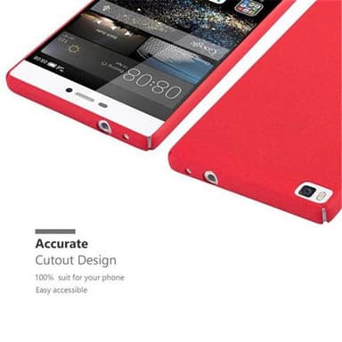 Huawei P8 Hardt Deksel Cover (rød)