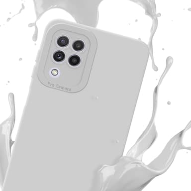 Samsung Galaxy A22 4G Deksel case (hvit)