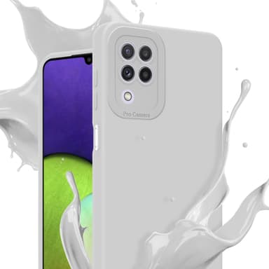 Samsung Galaxy A22 4G Deksel case (hvit)