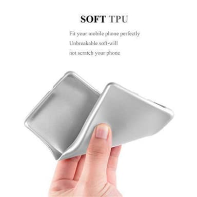 Deksel Samsung Galaxy S6 EDGE Case Cover (sølv)