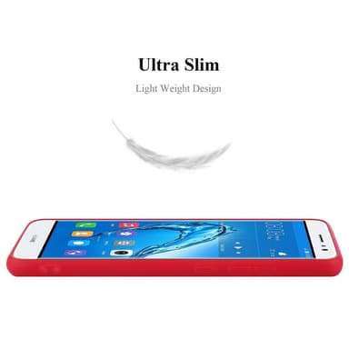Deksel Huawei NOVA PLUS Silikon cover (rød)