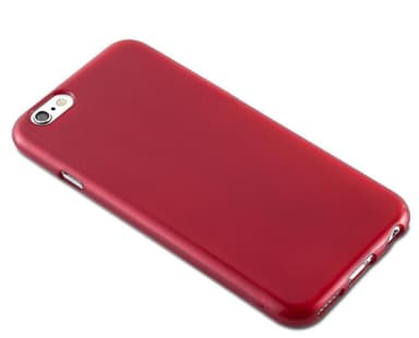 iPhone 6 / 6S silikondeksel cover (rød)