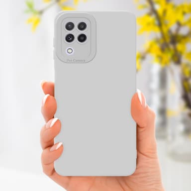 Samsung Galaxy A22 4G Deksel case (hvit)
