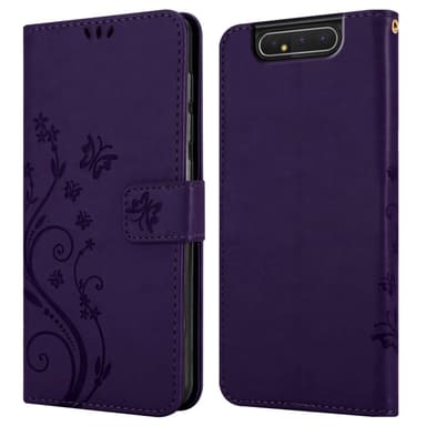 Samsung Galaxy A80 / A90 4G lommebokdeksel Blomster