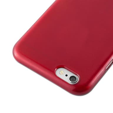 iPhone 6 / 6S silikondeksel cover (rød)