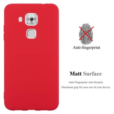 Deksel Huawei NOVA PLUS Silikon cover (rød)