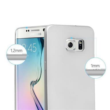 Deksel Samsung Galaxy S6 EDGE Case Cover (sølv)