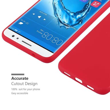 Deksel Huawei NOVA PLUS Silikon cover (rød)