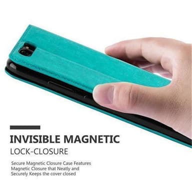 Huawei P10 PLUS lommebokdeksel case (turkis)