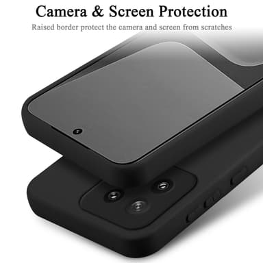 Xiaomi 13 5G silikondeksel case (Svart)