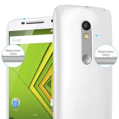 Deksel Motorola MOTO X PLAY Case Cover (sølv)