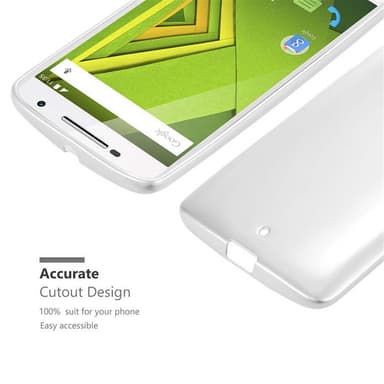 Deksel Motorola MOTO X PLAY Case Cover (sølv)