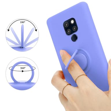 Deksel Huawei MATE 20 Ring Case (lilla)