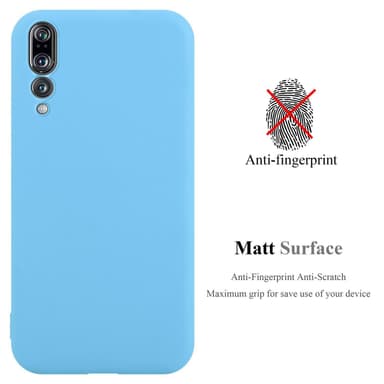 Deksel Huawei P20 PRO / P20 PLUS Silikon cover (blå)