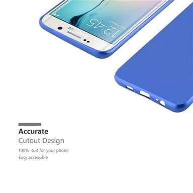 Deksel Samsung Galaxy S6 EDGE Case Cover (blå)