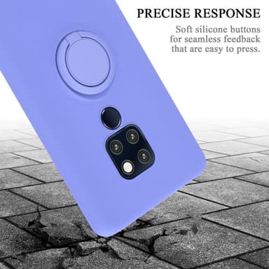 Deksel Huawei MATE 20 Ring Case (lilla)