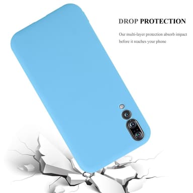 Deksel Huawei P20 PRO / P20 PLUS Silikon cover (blå)