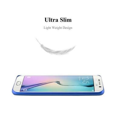 Deksel Samsung Galaxy S6 EDGE Case Cover (blå)