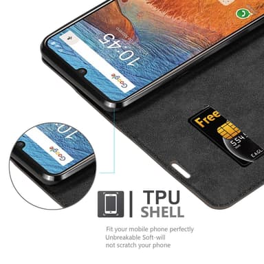 ZTE Blade V10 lommebokdeksel case (brun)