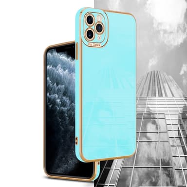 iPhone 11 PRO MAX silikondeksel cover (turkis)