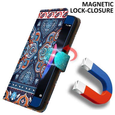 Honor 9 lommebokdeksel etui (blå)