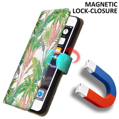 iPhone 6 PLUS / 6S PLUS lommebokdeksel etui (grønn)