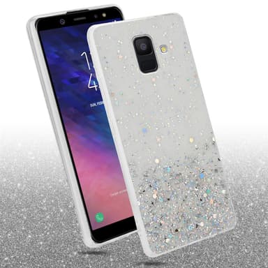 Samsung Galaxy A6 2018 Silikondeksel Glitter