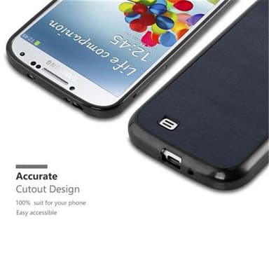 Samsung Galaxy S4 Deksel Case Cover (blå)