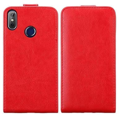 Cubot J3 PRO deksel flip cover (rød)