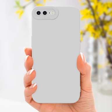 iPhone 7 PLUS / 7S PLUS / 8 PLUS Deksel case (hvit)