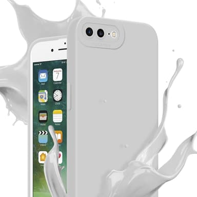 iPhone 7 PLUS / 7S PLUS / 8 PLUS Deksel case (hvit)