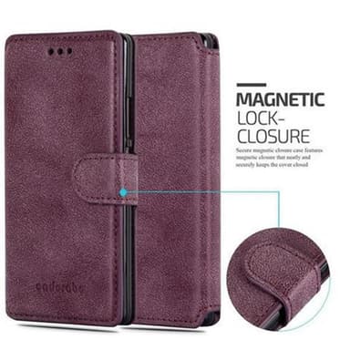 Huawei ASCEND P7 lommebokdeksel etui (rød)