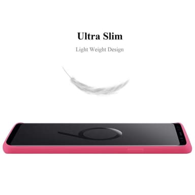 Deksel Samsung Galaxy S9 PLUS Silikon cover (rød)