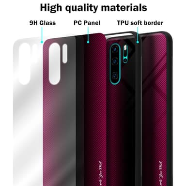 Huawei P30 PRO Deksel Case Cover (rosa)