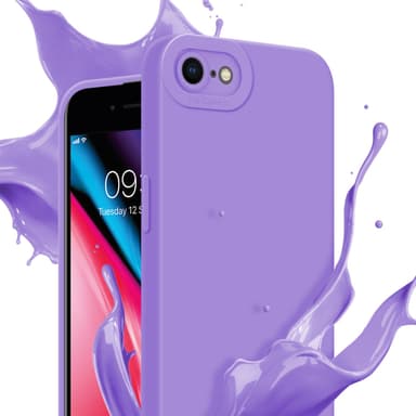 iPhone 7 / 7S / 8 / SE 2020 Deksel case (lilla)