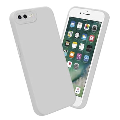 iPhone 7 PLUS / 7S PLUS / 8 PLUS Deksel case (hvit)