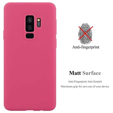 Deksel Samsung Galaxy S9 PLUS Silikon cover (rød)