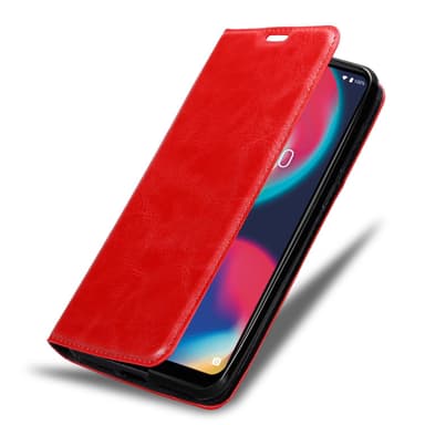 WIKO VIEW 4 lommebokdeksel case (rød)