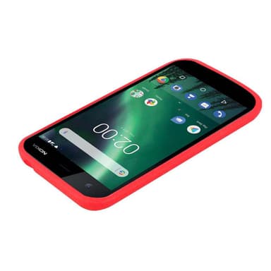 Deksel Nokia 1 2018 case (rød)